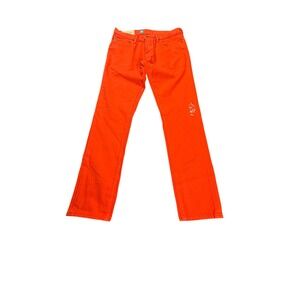 Abercrombie and Fitch The A&F Skinny Orange NWT Button fly 30X30 Men's